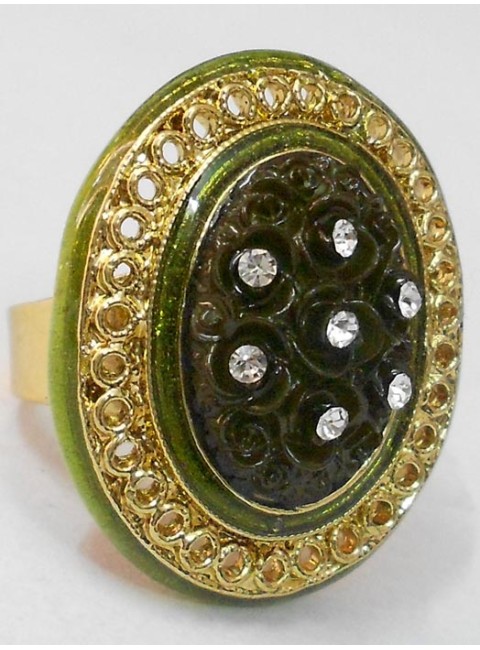 Kundan Finger Ring